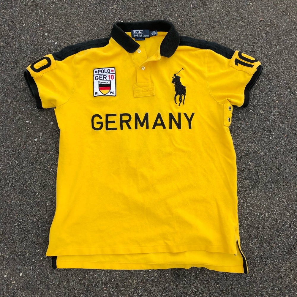 2010 POLO RALPH LAUREN GERMANY SHORTSLEEVE RUGBY